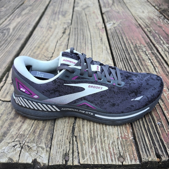 Brooks Athletic Shoes - Gray and Pink - Picture 7 of 15